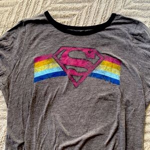 Torrid Superman t shirt size 2